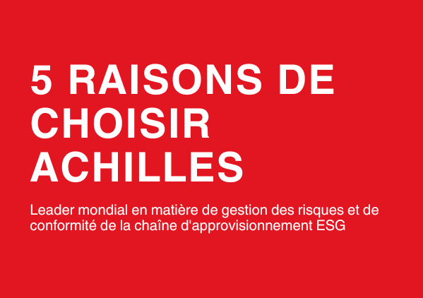 5 raisons de choisir achilles