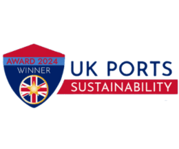 UK Ports Awards Sustainability Consultancy of the Year award badge